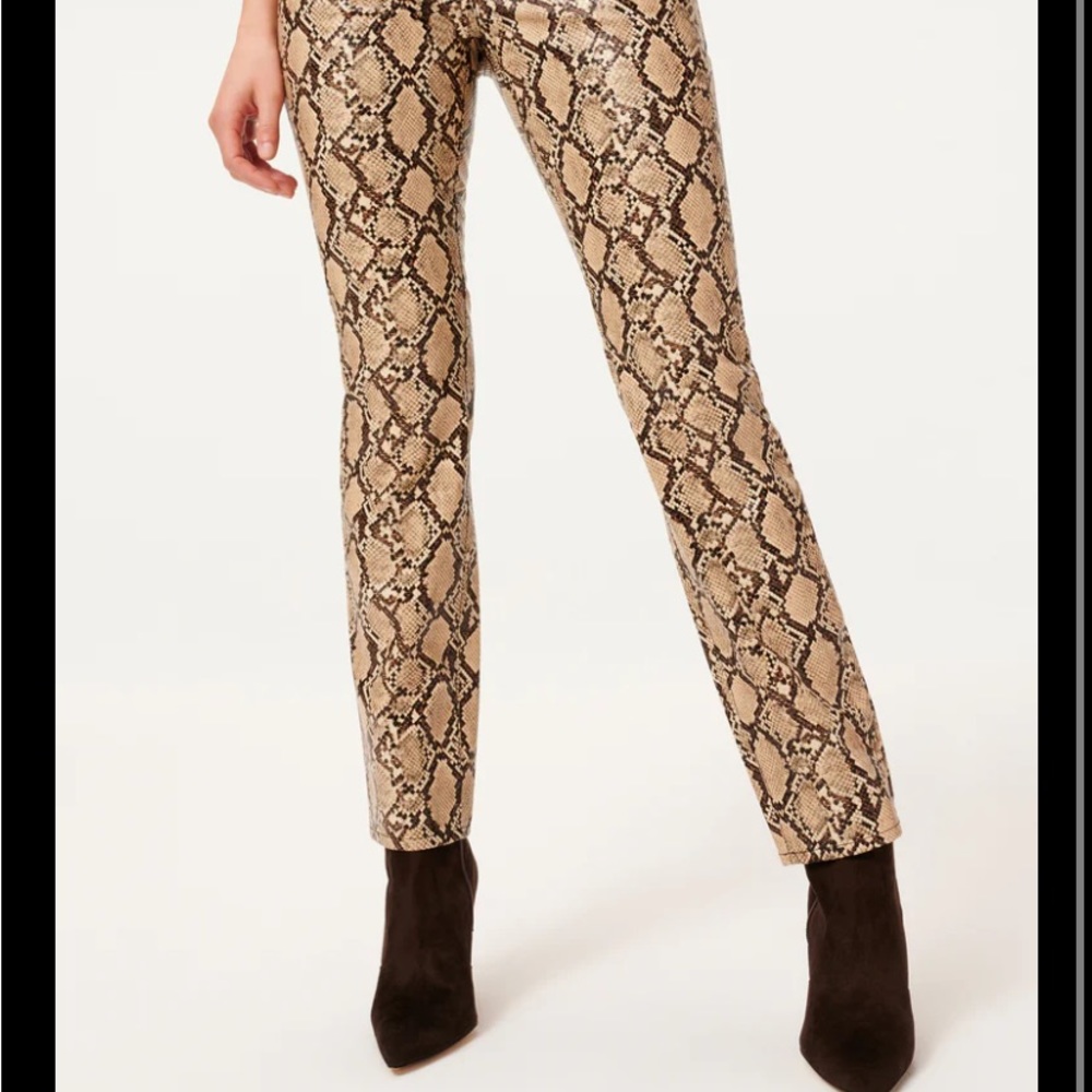 Good American Python Pants Set - image 3